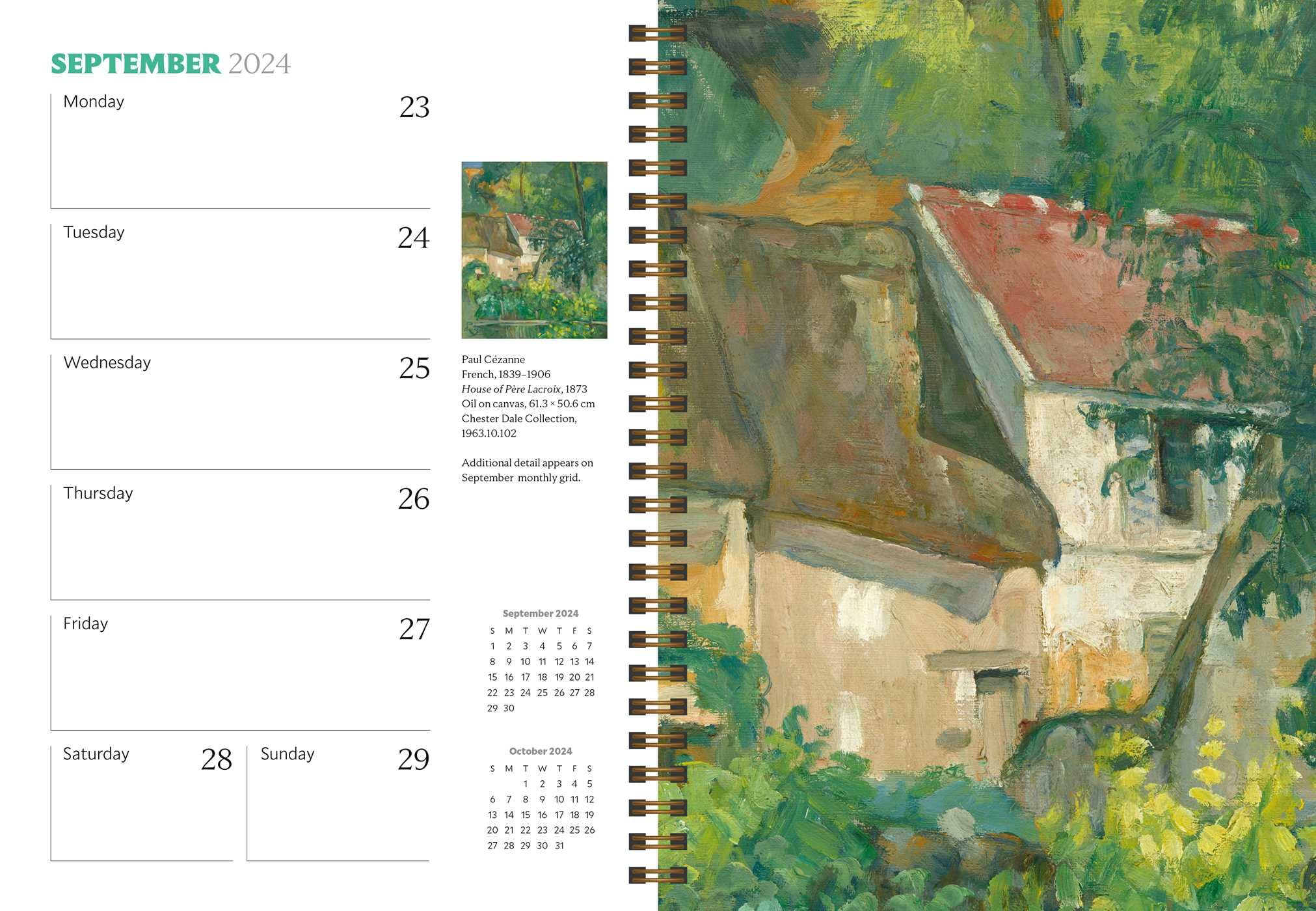 National Gallery of Art 12-Month 2024 Planner Calendar