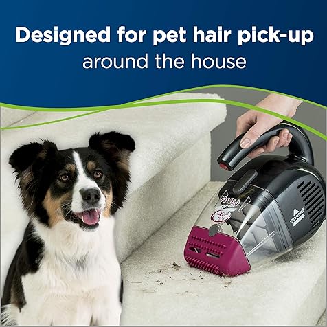 Bissell Pet Hair Eraser Handheld Vacuum, Corded, 33A1,Black