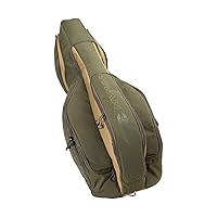 Allen Company Titan Copperhead Crossbow Case - Tricot Design - Fits 15-Inch Scoped Narrow Limb Crossbows - Pockets for Bolts, Quivers, and Other Archery Accessories - Olive/Tan - 38