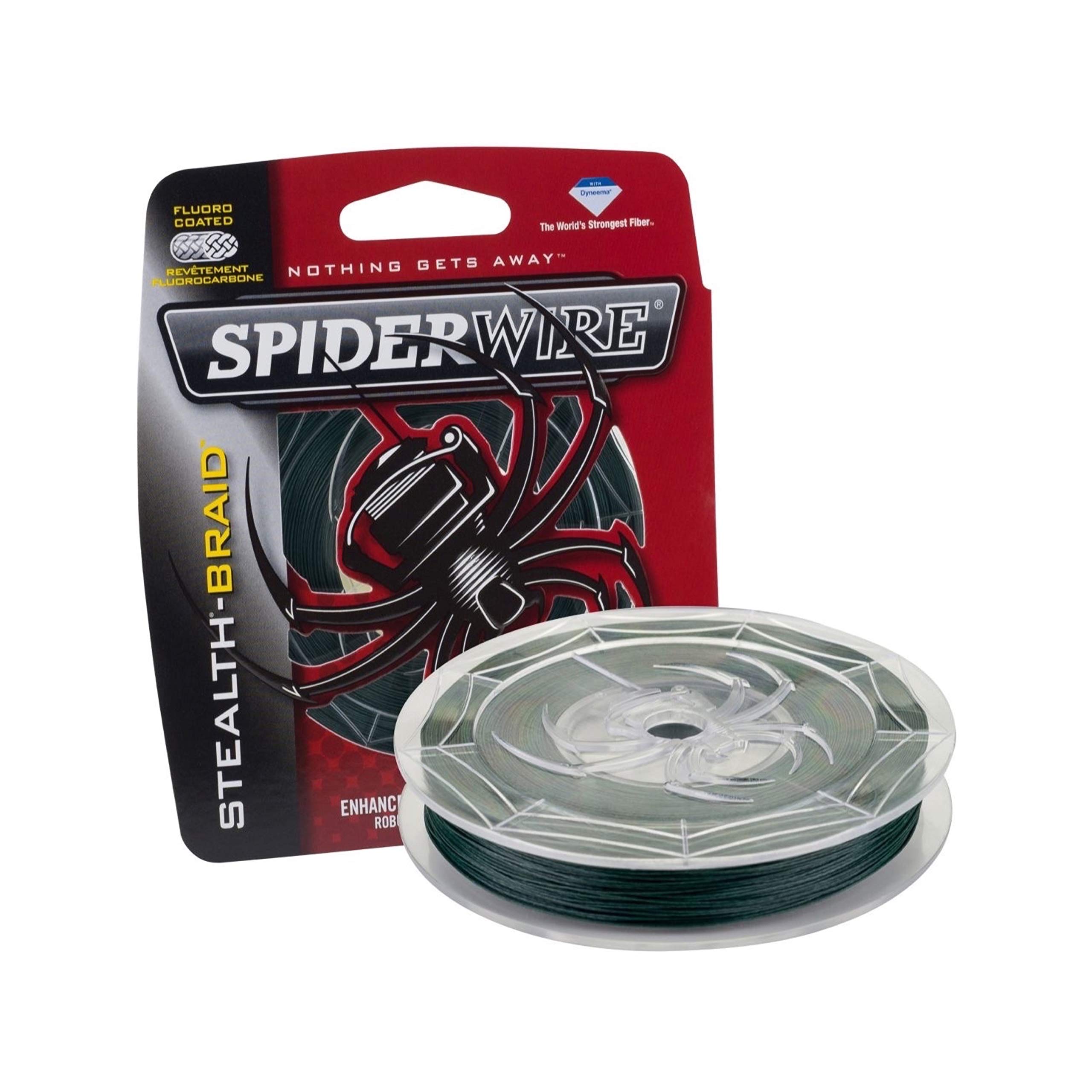 SpiderWire Stealth® Superline, Blue Camo, 15lb, 6.8kg, 200yd, 182m Braided
