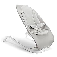 Munchkin® Electric Baby Bouncer & Rocker with Digital Touch Display, Soothing Sounds & 3 Recline Positions - Self-Powered Bouncing & Rocking