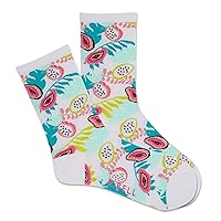 K. Bell Women's Fun Patterns & Designs Crew Socks-1 Pairs-Cool & Cute Novelty Gifts