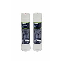 EcoPure ECOROF Reverse Osmosis Under Sink Replacement Water Filter Set NSF Certified Fits ECOP30 System 6-Month Life (Pack of 2)