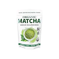Cherie Sweet Heart Organic Matcha Powder - Matcha Green Tea Powder For Cooking, Baking, Latte, Smoothie, Hot & Iced Drinks - Antioxidant-Rich, Helps Support Digestive Health - No Gluten, Vegan 16oz
