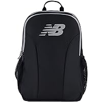 New Balance Laptop Backpack, Travel Computer Bag for Men and Women, Black, 19 Inch