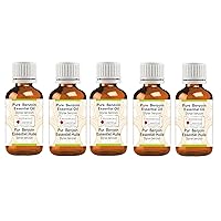 Pure Benzoin Essential Oil (Styrax Benzoin) Steam Distilled (Pack of Five) 100ml X 5 (16.9 oz)