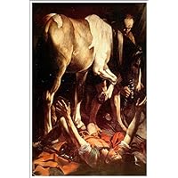 Caravaggio Fine Art Poster Print The Conversion of St. Paul - 11x17