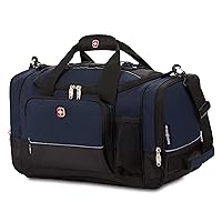 SwissGear Apex Duffle Bag for Travel and Gym with Bungee-Cord System