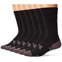 Under Armour Adult Resistor 3.0 Crew Socks, Multipairs