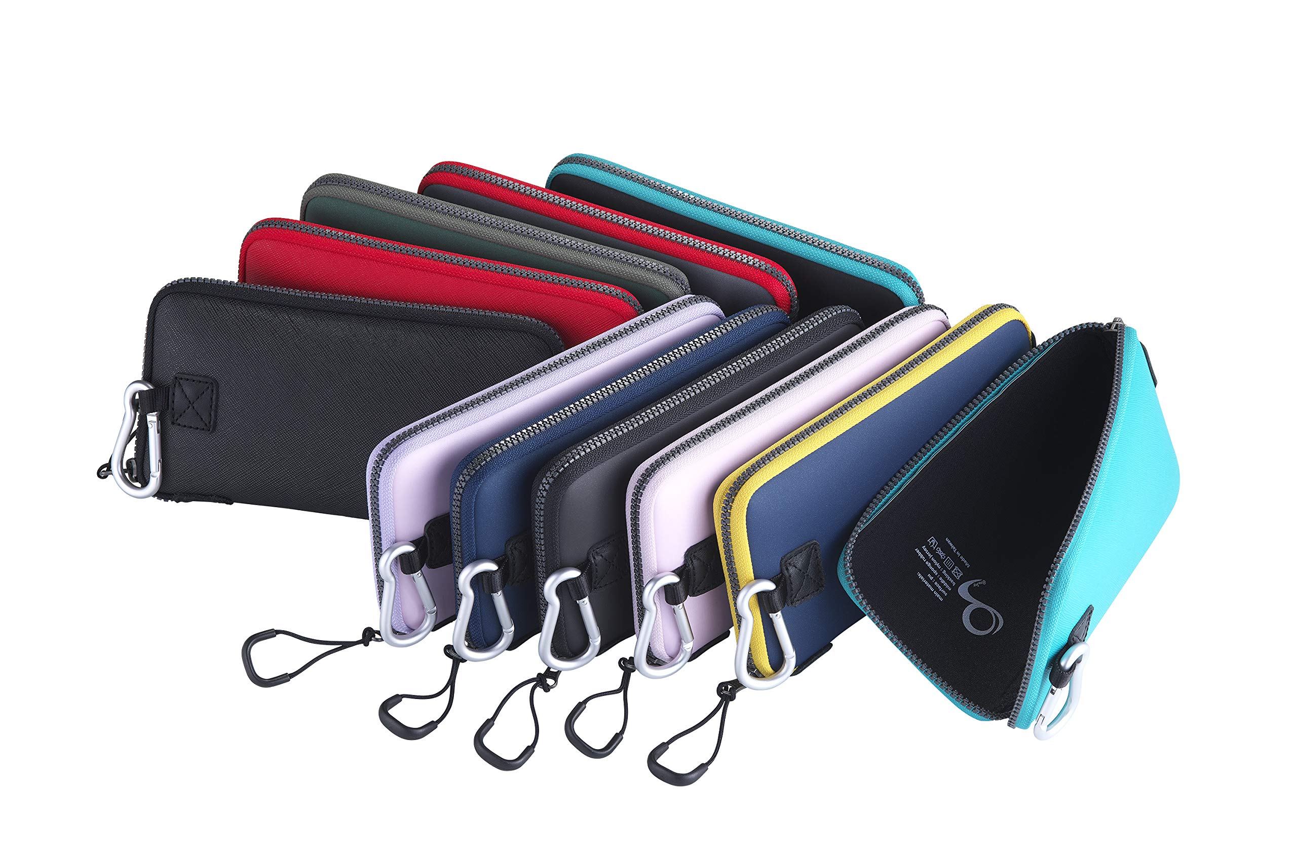 OneJoy Zippered Phone Pouch, Phone Bag, Mobile Pouch, Waterproof Phone Pouch, Bike Pouch with Zipper AJ10-098,17cm x 9cm