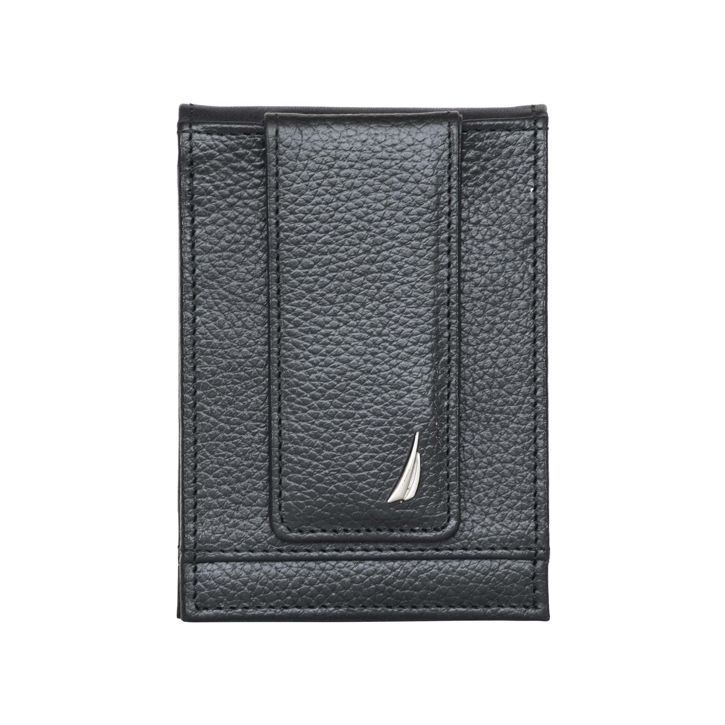 Nautica Classic J-Class Leather Bifold Wallet