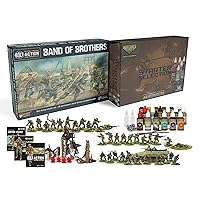 Wargames Delivered The Army Painter and Bolt Action Miniature Bundle Starter Selection Miniature Painting Kit and Band of Brothers Bolt Action 2 Starter Set