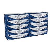 Angel Soft Ultra Professional Series 2-Ply Facial Tissue by GP PRO (Georgia-Pacific), Flat Box, 4836014, 126 Sheets Per Box, 10 Boxes Per Case