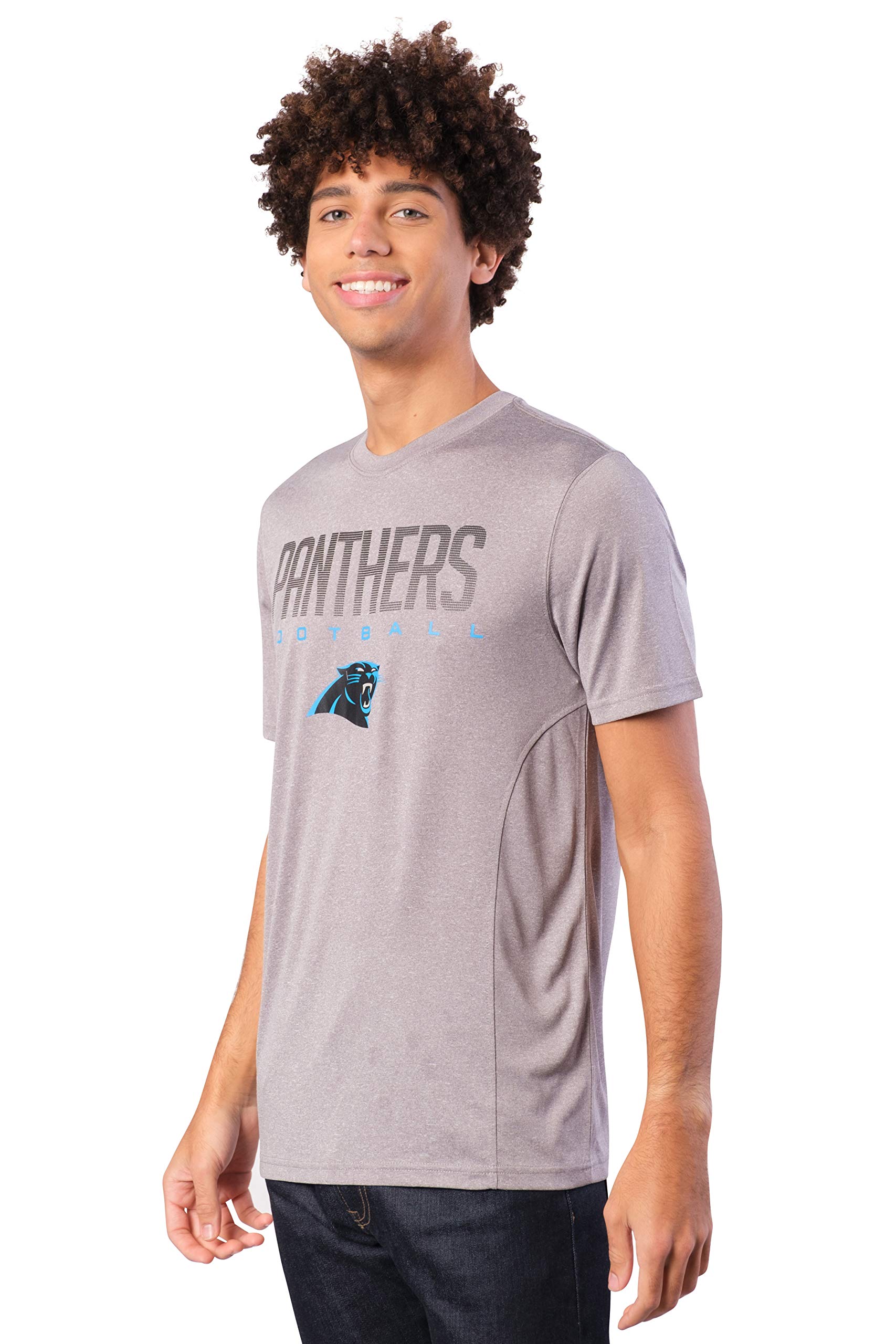 Ultra Game NFL Men's Moisture Wicking Athletic Performance Active T-Shirt
