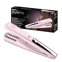 Beurer HT 22 Split End Remover, Removes Split Ends and Broken Hair Ends Quickly and Effectively, No Length Loss for Healthy Hair, with LED Display, 2 Hours Battery Life, Pink