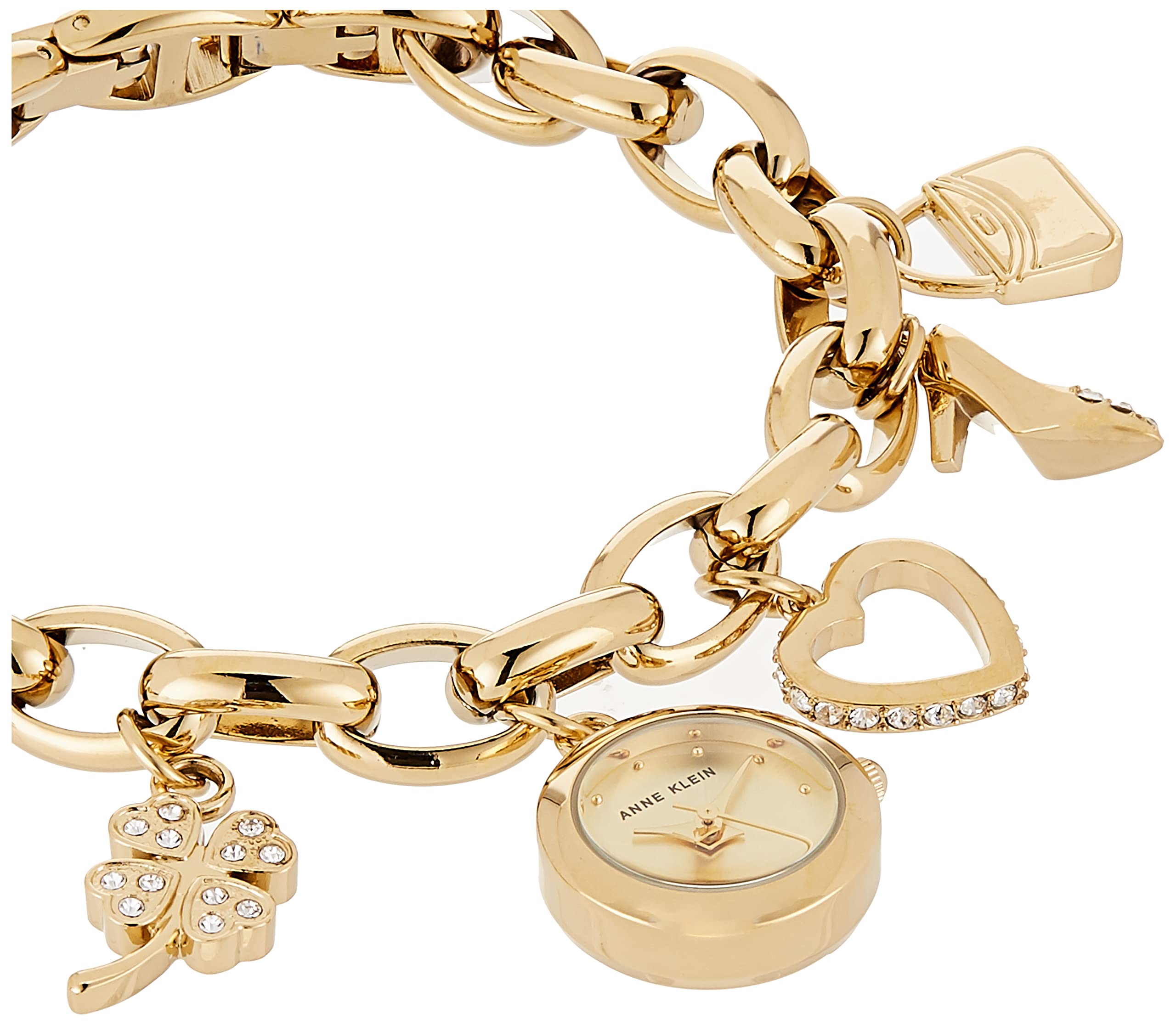 Time Paris Rectangle Silver Dial & Silver Charm Bracelet Watch with CZ |  Nomination UK