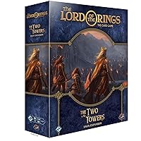 The Lord of The Rings The Card Game The Two Towers SAGA Expansion - Cooperative Adventure Game, Strategy Game, Ages 14+, 1-4 Players, 30-90 Min Playtime, Made by Fantasy Flight Games