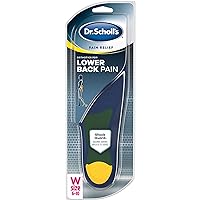 Dr. Scholl's LOWER BACK Pain Relief Orthotics // Clinically Proven Immediate and All-Day Relief of Lower Back Pain (for Women's 6-10, also available for Men's 8-14)