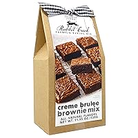 Rabbit Creek Crème Brulee Brownie Mix 11.95 Ounce – Easy to Make Brownie Mix, Made in the USA