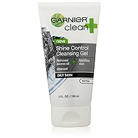 Garnier Skin and Hair Care Clean and Shine Control Cleansing Gel for Oily Skin, 5 Fluid Ounce