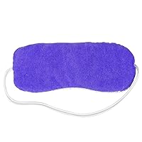 Bed Buddy Aromatherapy Eye Mask with Warm and Cold Therapy for Stress Relief - Microwave-Safe Eye Pillow & Sleep Mask, Purple, Lavender Scented