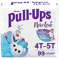 Pull-Ups New Leaf Boys' Disney Frozen Potty Training Pants, 4T-5T (38-50 lbs), 99 Ct (3 packs of 33), Packaging May Vary