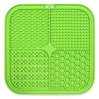 Licking Mats Lick Mat for Dogs and Cats with Suction Cups for Anxiety Relief, Cat Treats Food Mat Slow Feeder Dog Bowls, Pet Supplies for Interactive Dog Toys Pads for Boredom and Stimulating