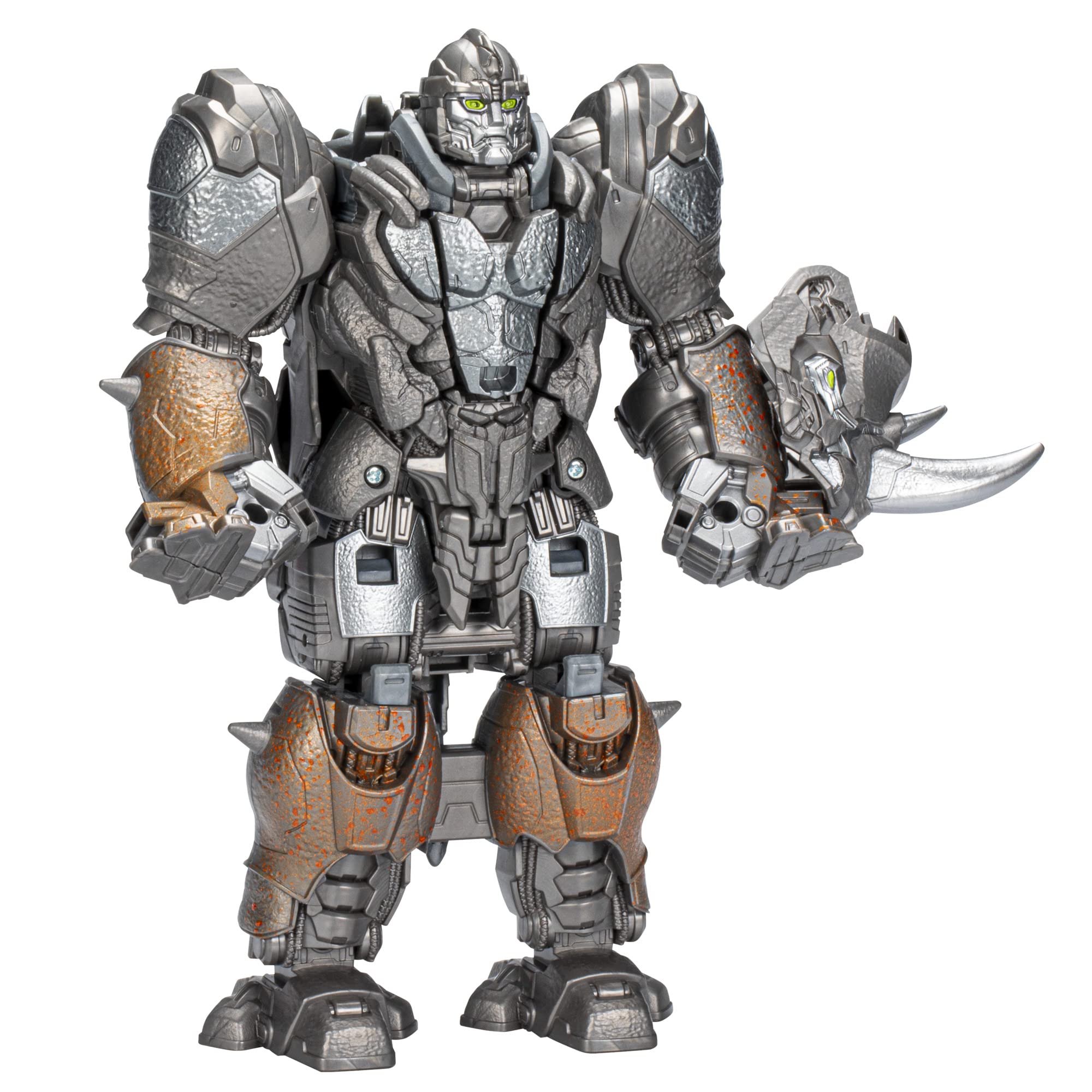 Transformers Toys Rise of The Beasts Movie, Smash Changer Rhinox Converting Action Figure for Ages 6 and up, 9-inch