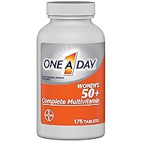 One A Day Women’s 50+ Multivitamins, Supplement with Vitamin A, Vitamin C, Vitamin D, Vitamin E and Zinc for Immune Health Support, Calcium & More, 175 Count