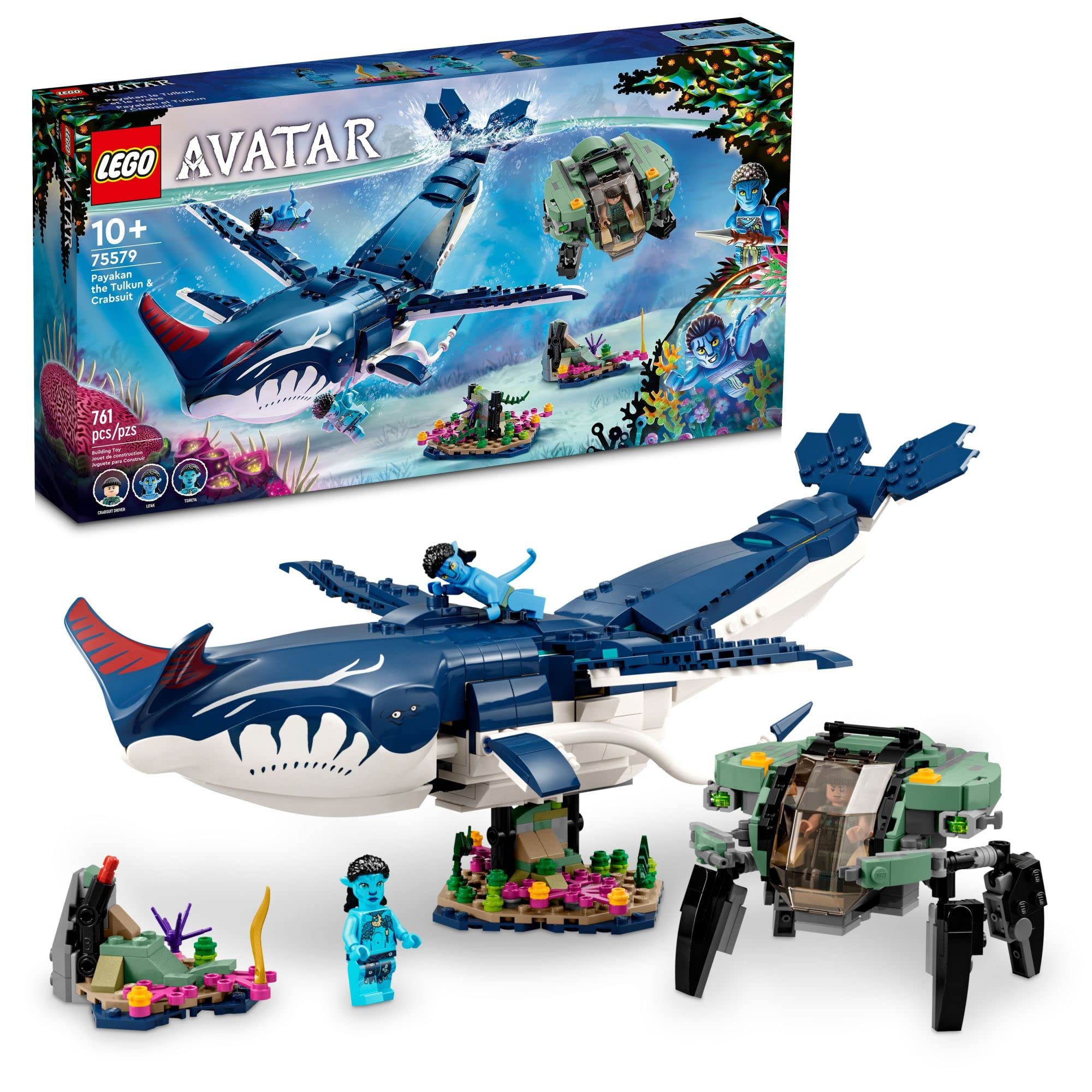 Amazoncom LEGO Avatar Floating Mountains Site 26  RDA Samson 75573  Building Set  Helicopter Toy Featuring 5 Minifigures and Direhorse Animal  Figure Movie Inspired Set Gift Idea for Kids Ages 9  Toys  Games