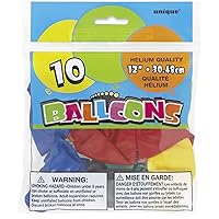 Unique Latex Party Balloons, 12
