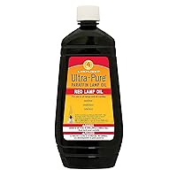 Lamplight 60012 Ultra-Pure Lamp Oil, 32-Ounce, Red