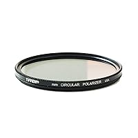 Tiffen 58CP 58MM Circular Polarizer Glass Filter Black