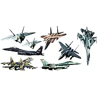 Fighter Jets Giant (8 pcs) Stickers - Removable and repositionable Wall Decals Wall Art for Any Kids Room.