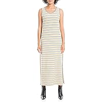Max Studio Women's Sleeveless Stripe Maxi Knit Dress