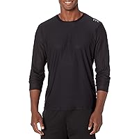 TYR Men's Athletic Performance Workout Airtec Long Sleeve Tee