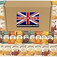 Walkers Shortbread Cookies & Border Biscuits Assorted British Snacks - Delicious British Foods, Traditional Shortbread Cookies from Scotland, 24 Individually Wrapped Treats