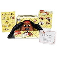 Pound Puppies Classic Plush - Reddish Brown with Black Spots