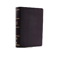 NKJV, Compact Single-Column Reference Bible, Genuine Leather, Black, Comfort Print: Holy Bible, New King James Version NKJV, Compact Single-Column Reference Bible, Genuine Leather, Black, Comfort Print: Holy Bible, New King James Version Leather Bound