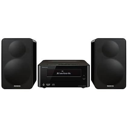 Onkyo CS-265 Home Audio System CD Hi-Fi Mini Stereo System with Bluetooth - Black