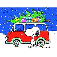 Ceaco - Peanuts - Peace and Presents - Holiday - 100 Piece Jigsaw Puzzle