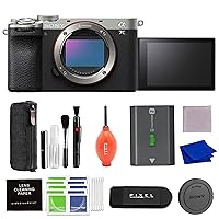 Sony Alpha 7C II Full-Frame Interchangeable Lens Camera (Silver) Bundle with Advanced Accessories | Sony a7C II
