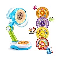 VTECH 80-546204 Funny Sunny, the interactive lamp girlfriend Hearing Toy, Multicoloured