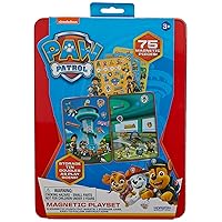 Paw Patrol Magnetic Playset, 75 Mix & Match Dress Up Magnets, 2-in-1 Storage Tin & Play Space, Fun Paw Patrol Toy for Kids 3 & Up, Great Travel Activity for Kids and Toddlers, Paw Patrol Activities
