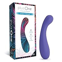 plusOne G-Spot Vibrator for Women - Made of Body-Safe Silicone, Fully Waterproof, USB Rechargeable - Personal Massager with 10 Vibration Settings