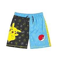 Pokémon Swim Shorts Boys Pikachu Swimming Pants Trunks Kids & Teens