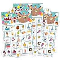 Birthday Bingo Game Card 26 Players Birthday Bingo Cards Birthday Party Game for School Classroom Family Activities Party Supplies Decorations Birthday Party Supplies