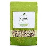 Pure and Natural Biokoma Soapwort Dried Root 100g (3.55oz) in Resealable Moisture Proof Pouch