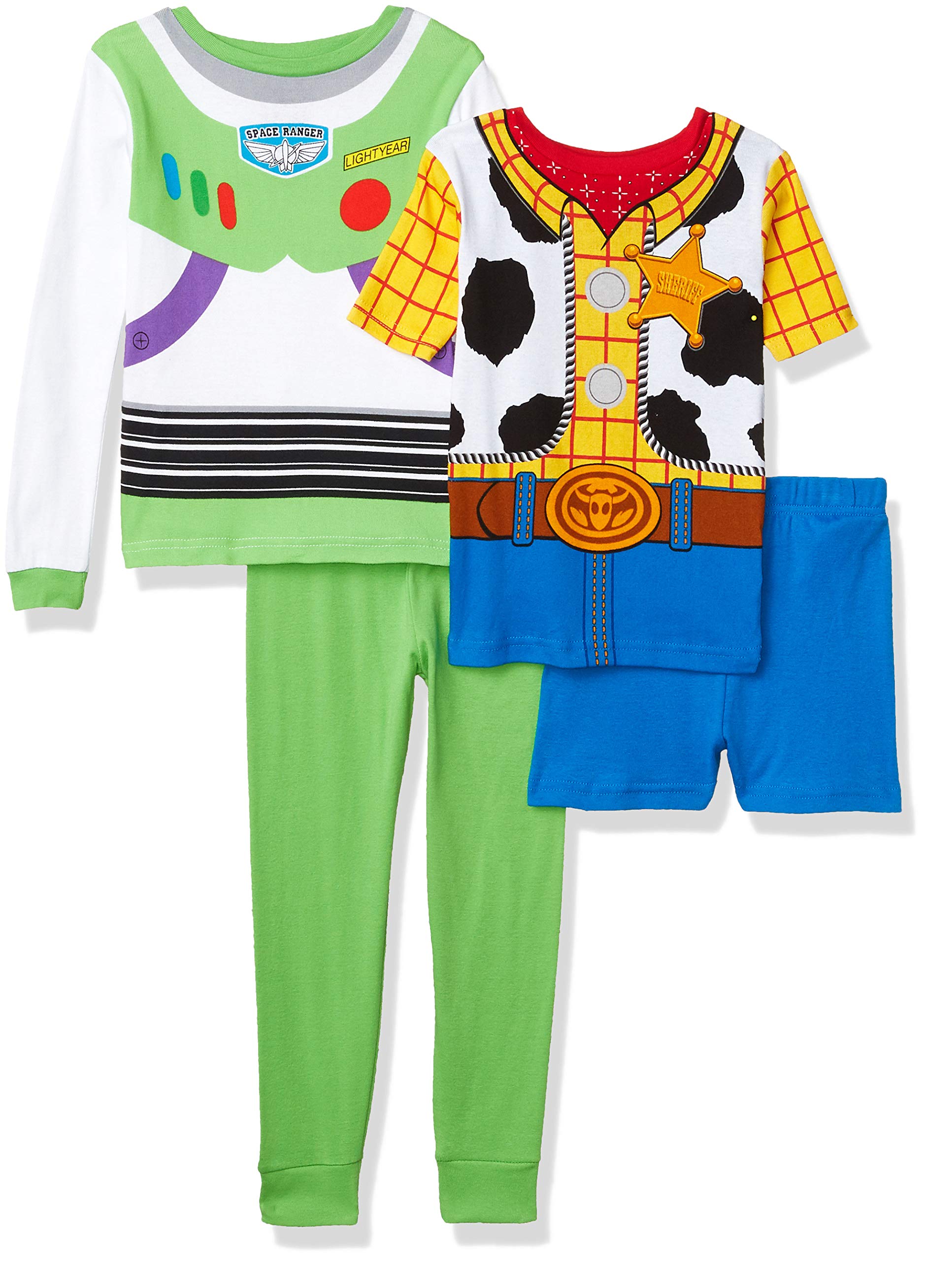 Disney Boys' Toy Story Snug Fit Cotton Pajamas