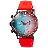 WELDER Breezy Mens Analog Quartz Watch with Rubber Bracelet WWRC521